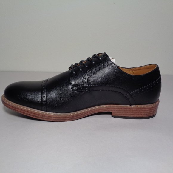 Nunn Bush PARSON CT OX Black Cap Toe New Oxfords main image 8